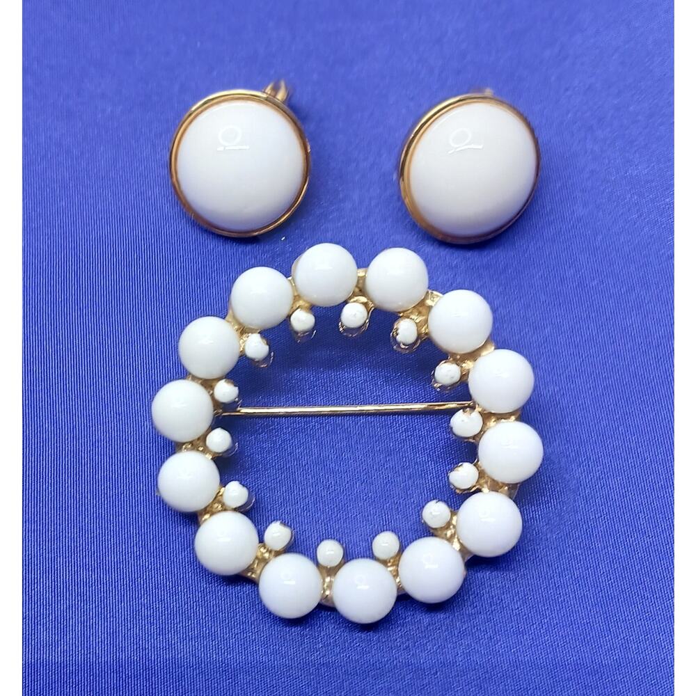 VTG Monet Earrings and Brooch